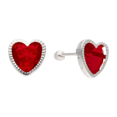 Aretes Corazón