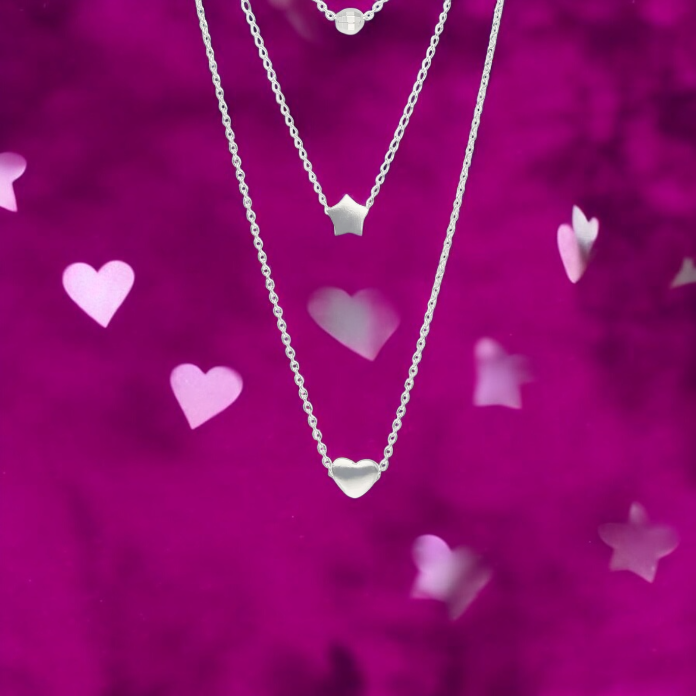 Collar Corazón + Estrella